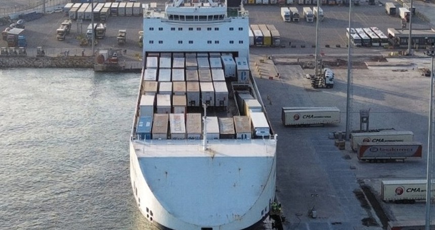 Ro-Ro gemileriyle taşınan araç sayısı üç kattan fazla arttı