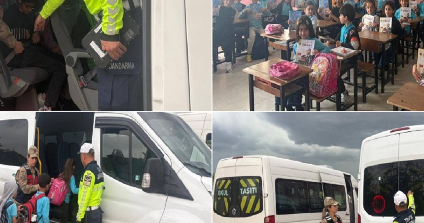 Bingöl'de ilkokul öğrencilerine trafik güvenliği eğitimi
