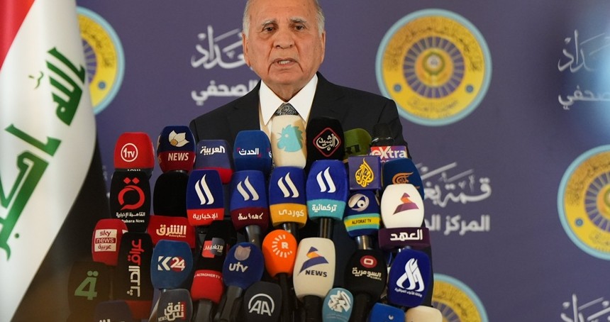 Irak Dışişleri Bakanı: Bağdat Zirvesi'nde Gazze'deki saldırıların derhal sona erdirilmesi talep edilecek