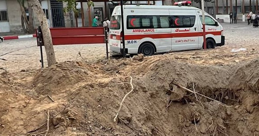 İşgalin saldırıları sonucu Gazze Avrupa Hastanesi hizmet dışı kaldı