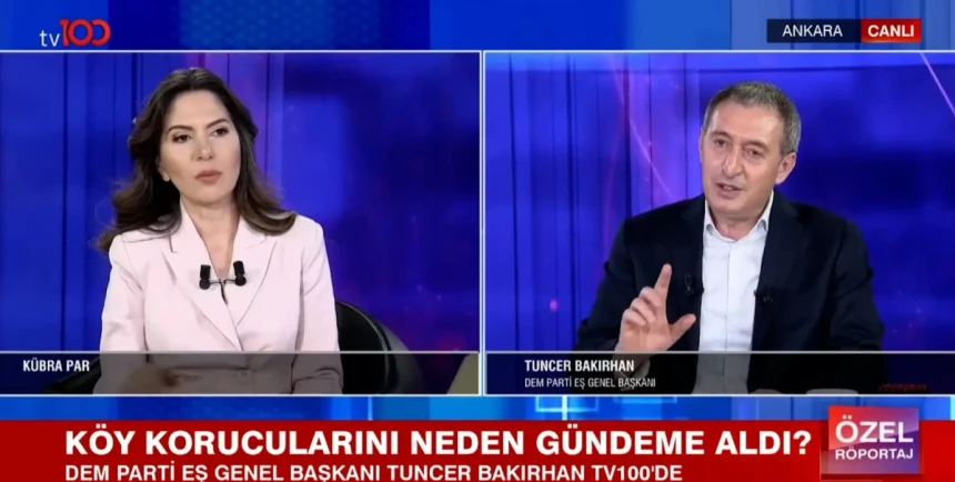 DEM'li Tuncer Bakırhan, korucularla ilgili sözlerine açıklık getirdi