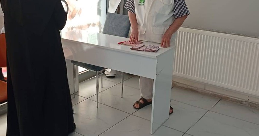 Diyarbakırlı hayırsever, umre parasını Gazze'ye bağışladı
