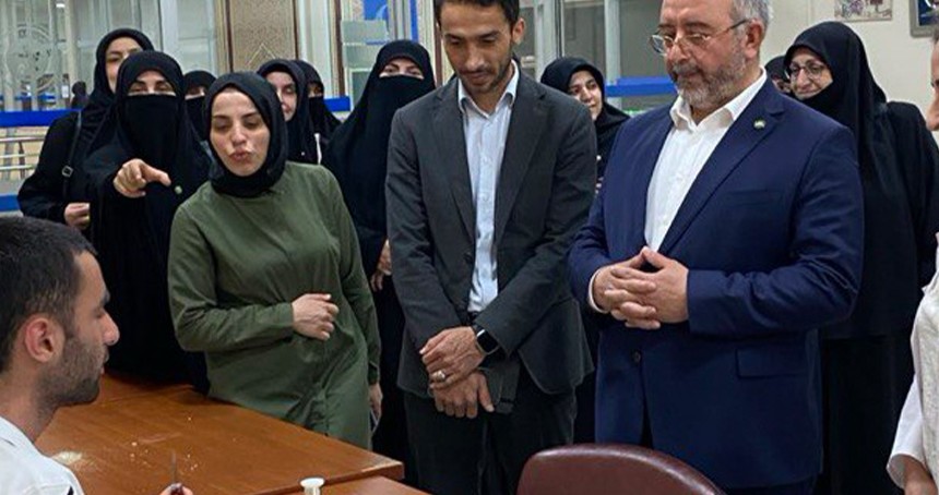 HÜDA PAR 'dan engellilere ziyaret