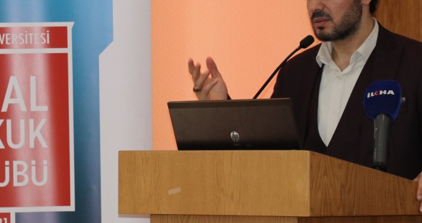 Ankara Üniversitesi Hukuk Fakültesi'nde ki konferansta Filistin’de yaşanan hukuksuzluklar konuşuldu