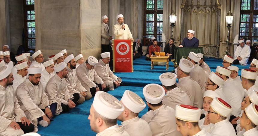 İstanbul'da 244 hafız için icazet merasimi düzenlendi