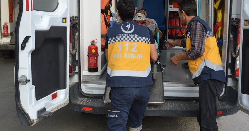 Siirt’te kontrolden çıkan otomobil takla attı: 1 yaralı