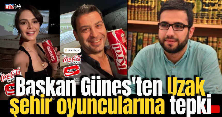 Başkan Güneş'ten Uzak şehir oyuncularına tepki