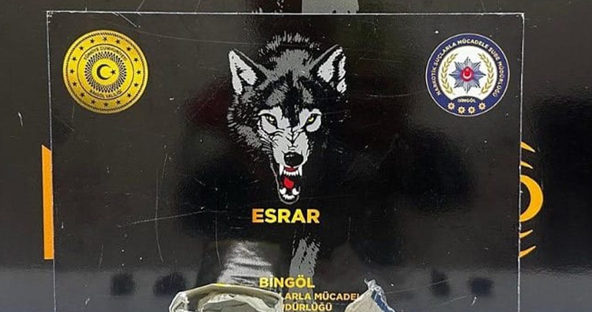 Bingöl’de uyuşturucu operasyonu: 2 gözaltı