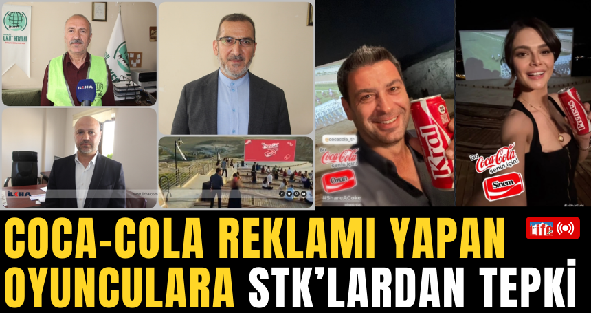 Coca-Cola reklamı yapan oyunculara STK’lardan tepki