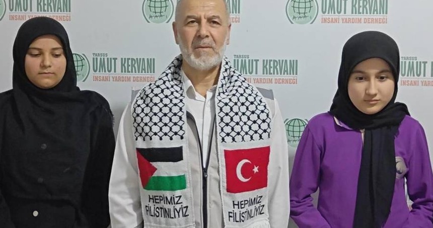 Tarsus’ta imam hatip öğrencilerinden Filistin’e anlamlı destek