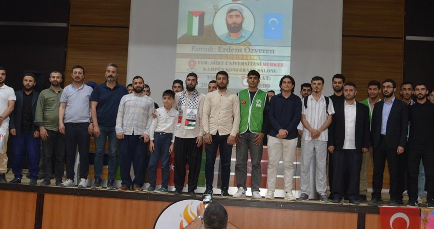 "Fiilî Bir Dua: Boykot" konferansı Siirt Üniversitesi’nde gerçekleştirildi