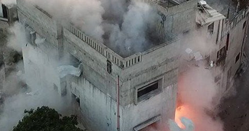 İşgalciler şehit Abdulkadir el-Kevvasmi'nin evini yeniden yıktı