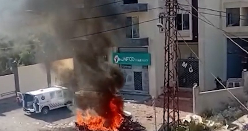 İşgalin Lübnan'da saldırısında bir kişi şehit oldu