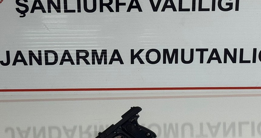 Şanlıurfa’da ruhsatsız silah operasyonu