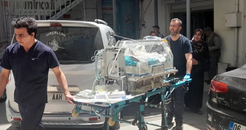 Siirtli ailenin feryadı sonuç verdi: 2,5 aylık Poyraz bebek sevk edildi