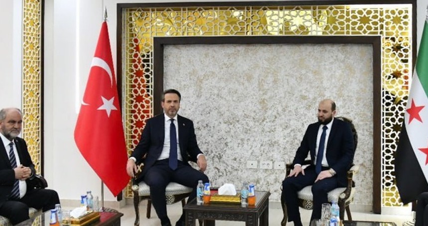 Bakan Bayraktar Şam'da