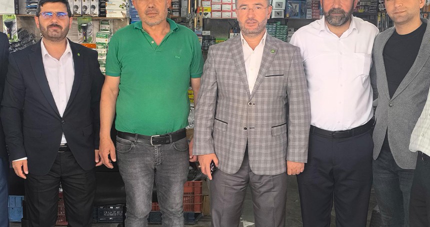 HÜDA PAR Adana İl Başkanı Beyazçiçek'ten ziyaretler