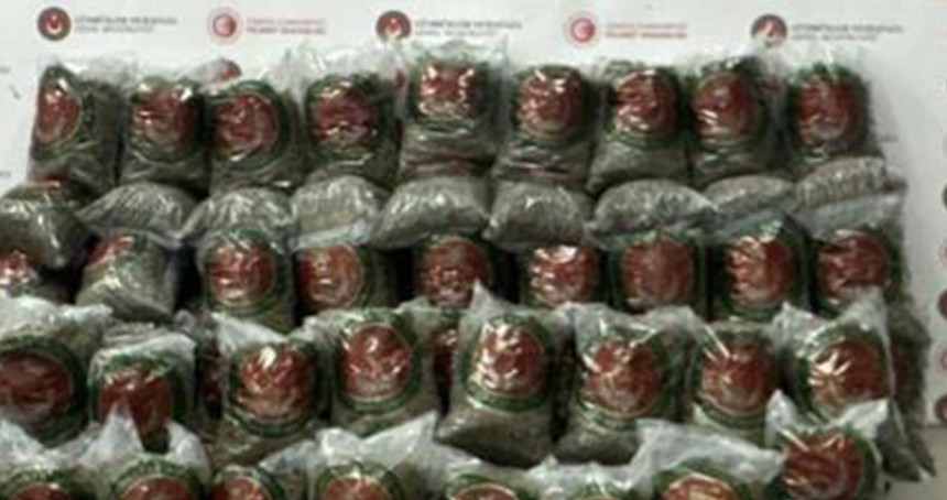 Kapıkule Sınır Kapısı'nda 382 kilogram uyuşturucu ele geçirildi