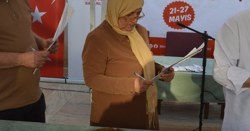 Siirt’te 4. yöresel yemek yarışması düzenlendi