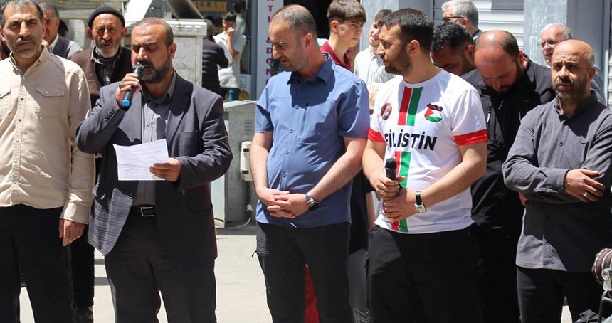 Ağrı'dan Gazze için çağrı: Siyonist işgale karşı topyekûn direniş farzdır