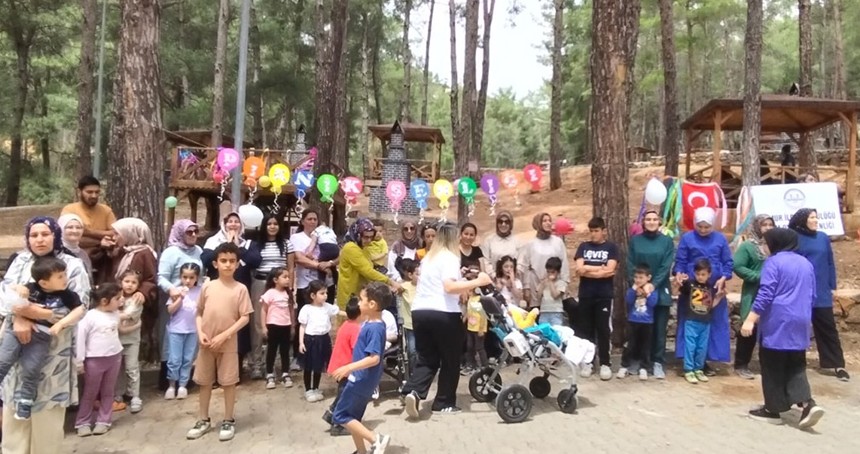 Anamur'da 4-6 yaş Kur’an kursu öğrencileri piknikte buluştu