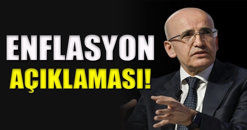 Bakan Şimşek enflasyon tahminini açıkladı!