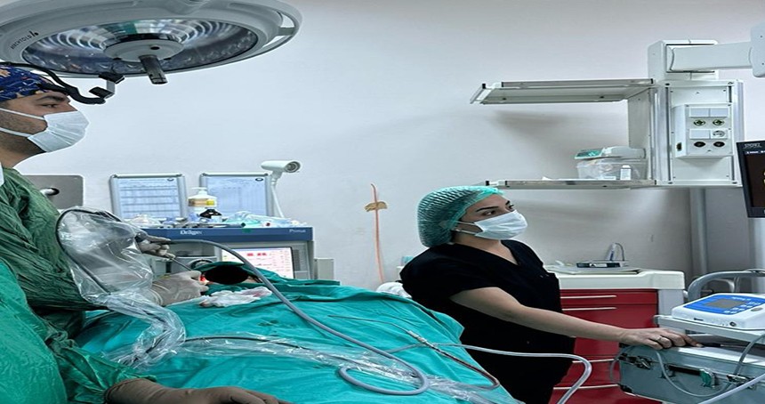 Bingöl’de İlk kez yapıldı: Uyluk greftiyle septum onarımı