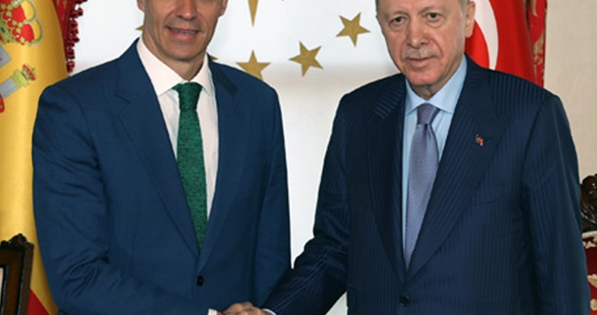 Cumhurbaşkanı Erdoğan, İspanya Başbakanı Sanchez ile görüştü