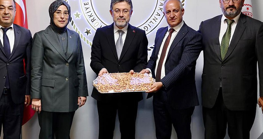 Fıstık üreticileri sorunlarını ve taleplerini Bakanlığa iletti