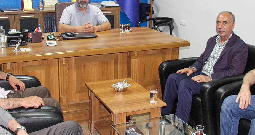 HÜDA PAR Kayapınar İlçe Teşkilatı'ndan İLKHA'ya ziyaret