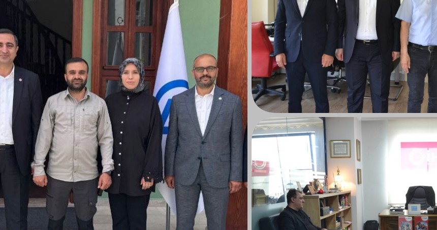 HÜDA PAR Milletvekili Ramanlı'dan Bursa basınına ziyaret
