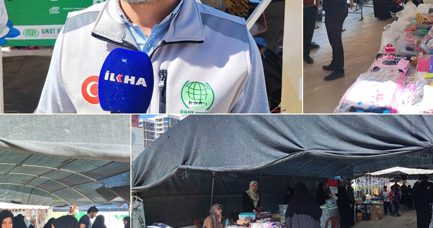 Malatya'da "Gazze'ye Umut Ol" kermesi düzenlendi