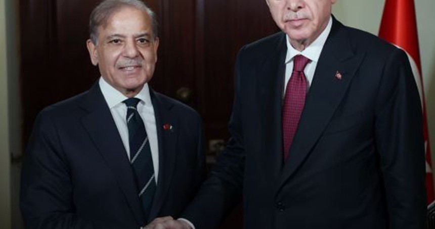 Cumhurbaşkanı Erdoğan, Pakistan Başbakanı Şerif'i kabul etti