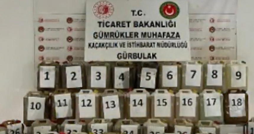Gümrük ekipleri 764 kilo metamfetamin ele geçirdi
