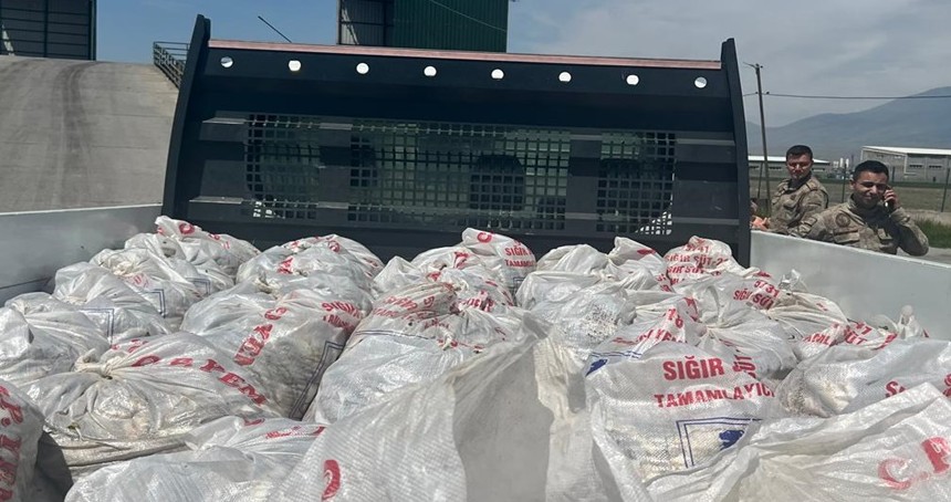 Kaçak yollar ile taşınan 2 ton inci kefali Ağrı'da ele geçirildi