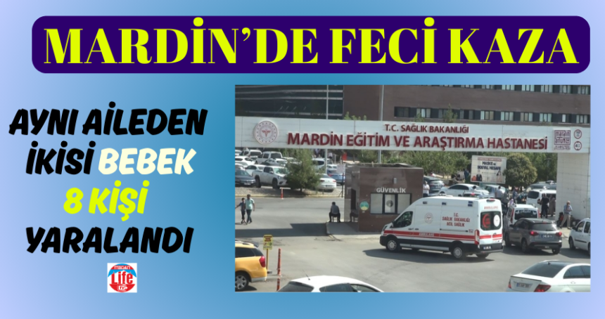 Mardin'de feci kaza