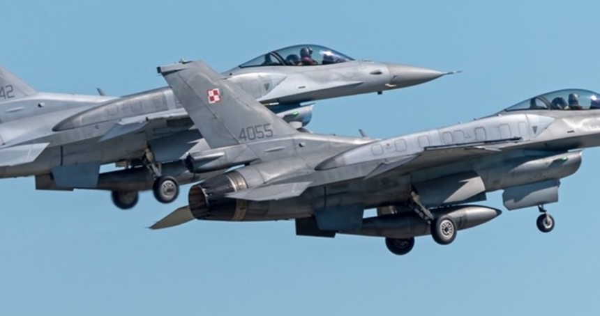 Polonya ve NATO uçakları, Rus saldırıları dolayısıyla savaş uçaklarını havalandırdı