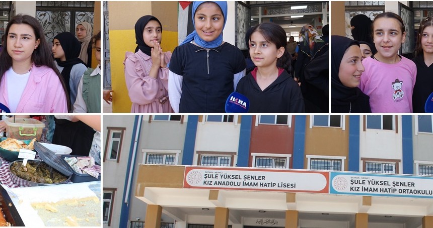 Batmanlı öğrencilerden Gazze için yardım kermesi: Gazze’deki soykırım sona ersin!