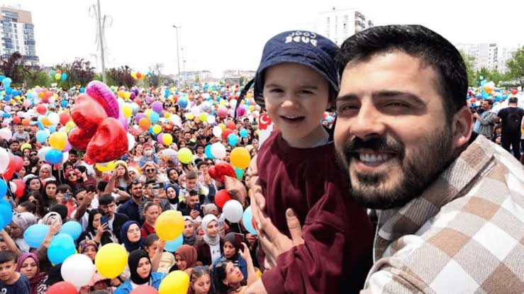 Kanseri yenen Minik Ali Asaf'ın dileği gerçekleştirildi: Binlerce kişi akın etti