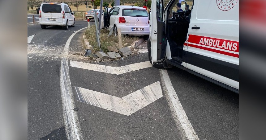 Mardin’de trafik kazası: 3 yaralı