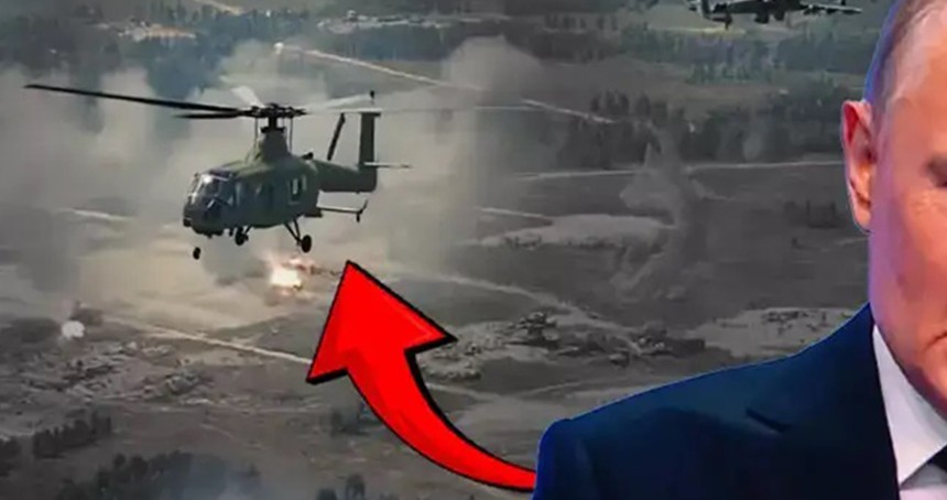 Putin'in helikopterine İHA saldırısı