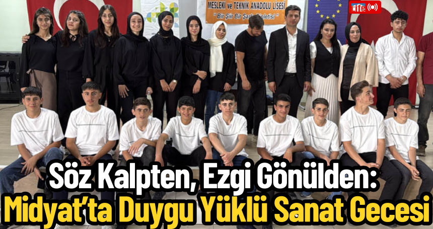 Söz Kalpten, Ezgi Gönülden: Midyat’ta Duygu Yüklü Sanat Gecesi