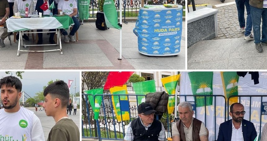 Hür Gençlik, Balıkesir’de madde bağımlılığına karşı bilgilendirme standı açtı