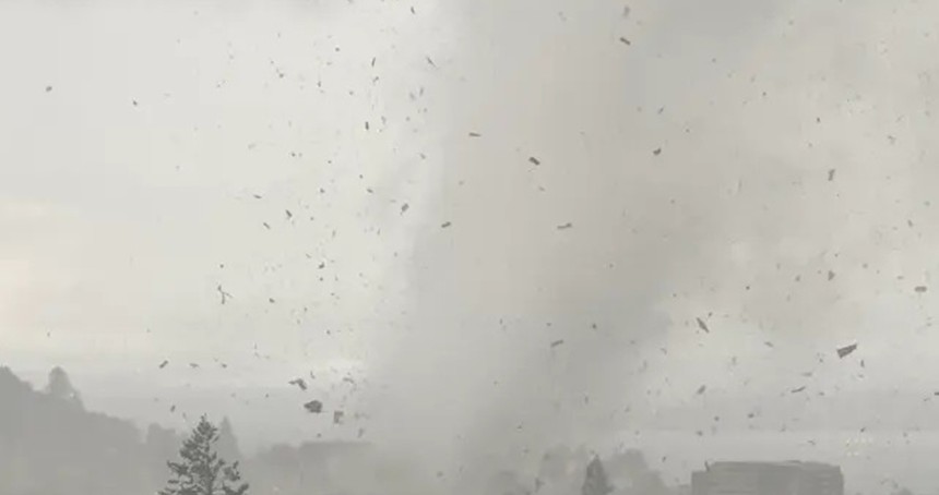 Şili’de hortum etkili oldu: 13 yaralı