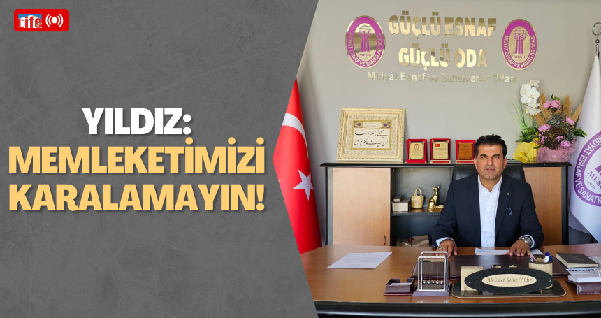 Yıldız: Memleketimizi Karalamayın!