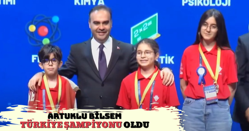 Artuklu'nun çocukları TÜBİTAK Türkiye Birincisi oldu