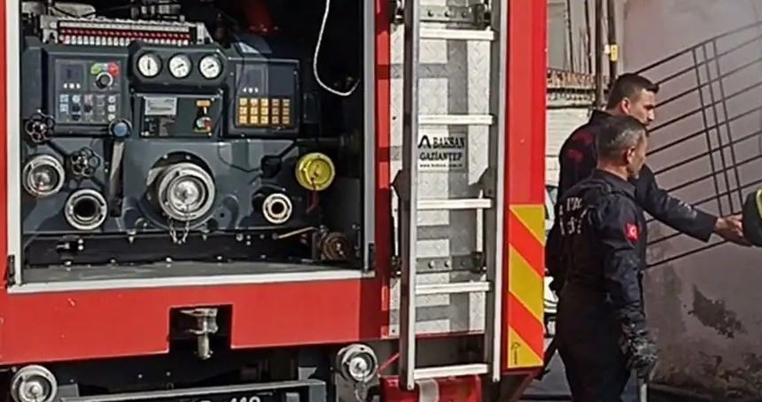 Adıyaman'da konteyner yangını: Bir ölü