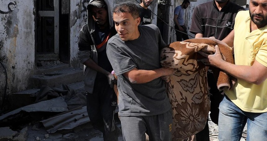 İşgal, Gazze'nin merkezini bombaladı: 10 şehit