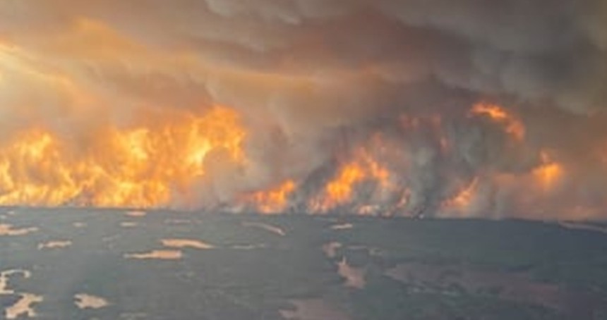 Kanada eyaleti Manitoba'da, orman yangınları nedeniyle olağanüstü hal ilan edildi