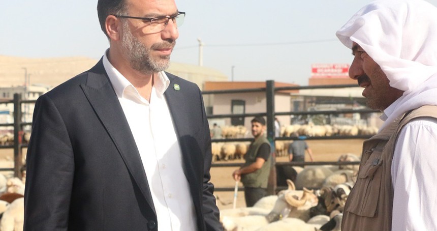 HÜDA PAR Şanlıurfa İl Başkanı Faruk Polat: Hayvancılık göz göre göre çöküyor...!